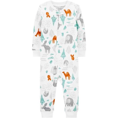 Carter's | Baby 1-Piece Certified Organic Snug Fit Cotton Footless PJs