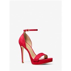 MICHAEL MICHAEL KORS Jordyn Suede Platform Sandal
