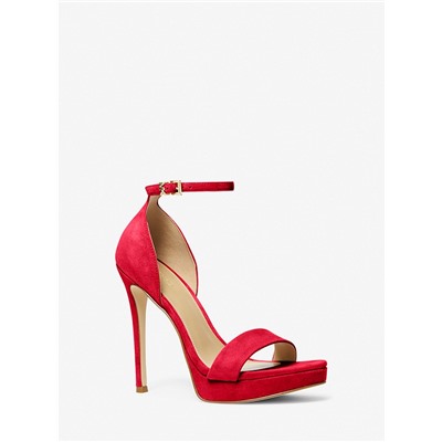 MICHAEL MICHAEL KORS Jordyn Suede Platform Sandal