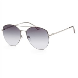 Calvin Klein Women's Silver Aviator Sunglasses