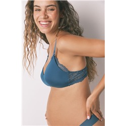 Sujetador 'maternity' CHARMING microfibra verde
