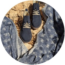 Ab. Zapatos 1619/2 New R · ANTRACITA+Двухсторонний палантин FLO (340) Marino АКЦИЯ