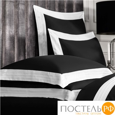 Togas ЭДЕМ черн/бел к-т наволочек 50х70, 2пр, 100% эвкалипт. волокно