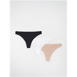 Tangas, 3er-Pack