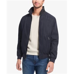 Weatherproof Microfiber Bomber Jacket