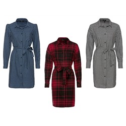 esmara® Damen Longbluse in weicher, warmer Flanellqualität