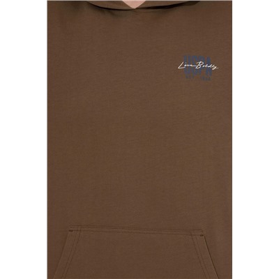 Erkek Coconut Kapüşonlu Basic Sweatshirt