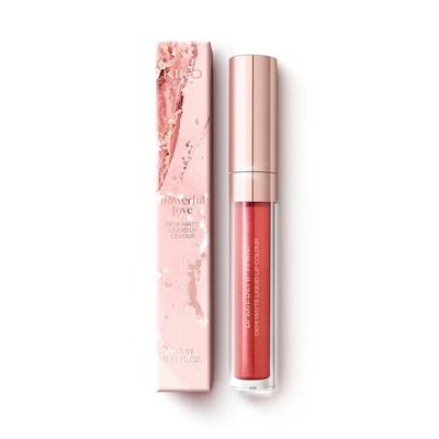 powerful love demi matte liquid lip colour