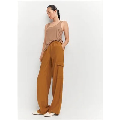 EXCLUSIVO ONLINE  Pantalón cargo fluido