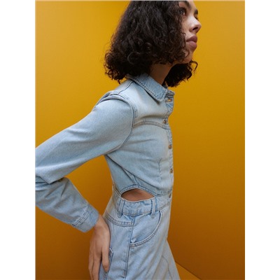 Kleid aus Denim