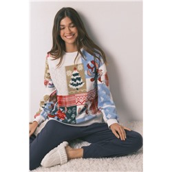 Pijama Stitch tejido polar