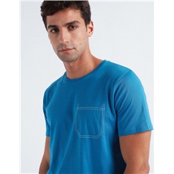 Pyjamas T-shirt, Men, Blue