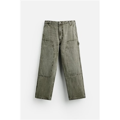 PANTALÓN BOLSILLO CARPINTERO LAVADO