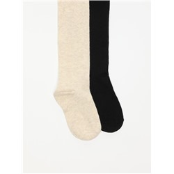 PACK OF 2 PAIRS OF TIGHTS