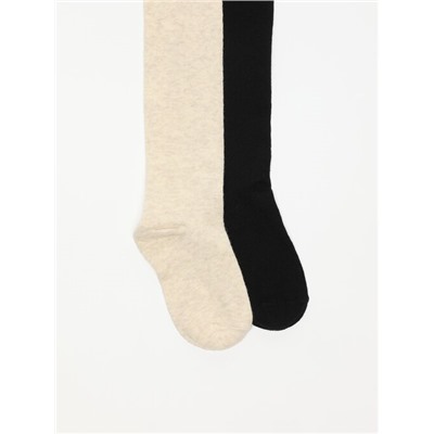 PACK OF 2 PAIRS OF TIGHTS