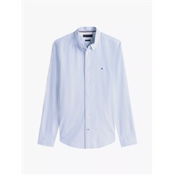Slim Fit Stretch Stripe Oxford Shirt