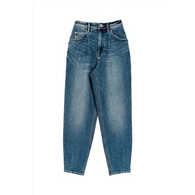 Vaquero mom fit de tiro alto Azul oscuro