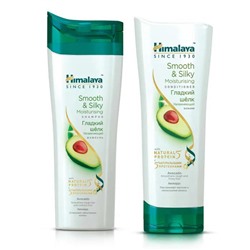 HIMALAYA Set Подарочный набор Шампунь для волос Гладкий шелк 200мл+Бальзам для волос Гладкий шелк 200мл