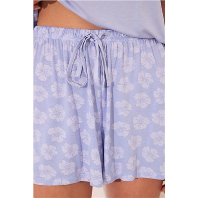 Pijama corto tirantes azul Snoopy