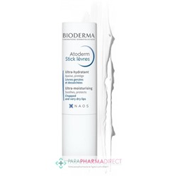 Bioderma Atoderm Stick Lèvres Ultra-Hydratant 2x4 gLot  × 2