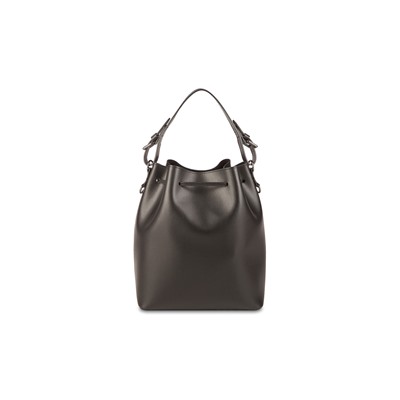 Bolso saco de piel Jila Negro