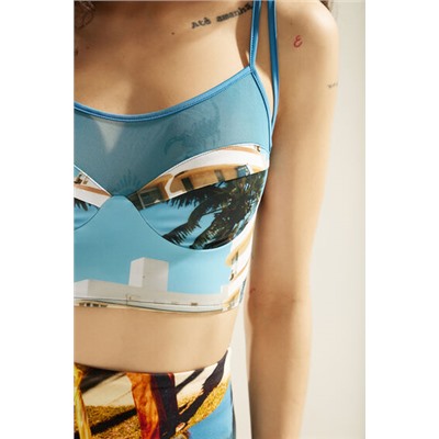 Top slim tirantes Miami