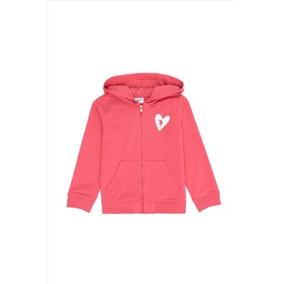 Kız Çocuk Pembe Sweatshirt