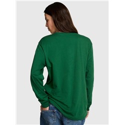 Campus Cotton Long-Sleeve Tee