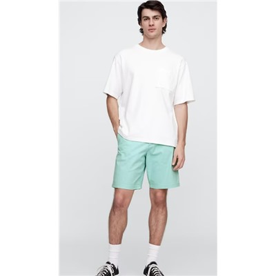 9" Essential Khaki Shorts