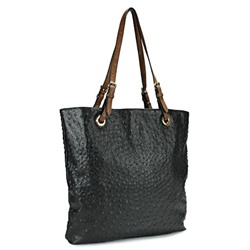 Scarleton Ostrich Large Tote H1156