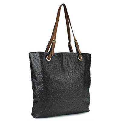 Scarleton Ostrich Large Tote H1156