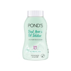 POND"S Рассыпчатая пудра для лица для жирной кожи склонной к акне Pond's Dual Acne and Oil Solution 50 гр/ Pond'S Powder Dual Acne Oil Solution 50 G