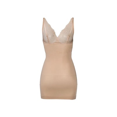 ESMARA® Lingerie Formunterkleid Damen, Seamless, eingestrickte Stützzonen, mit Elasthan