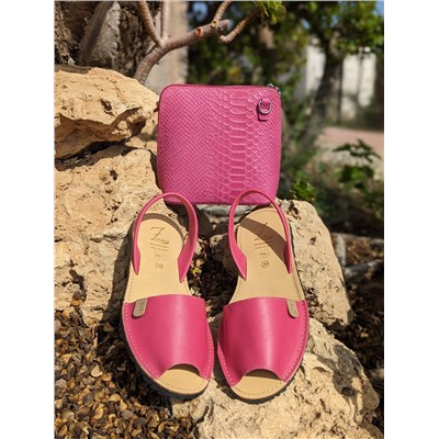 AB. Zapatos 320 FUXIA+Ab.Zapatos Pelle 306 (350) serpiente FUXIA АКЦИЯ