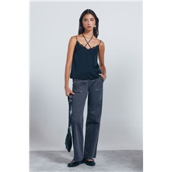 Top lencero puntilla