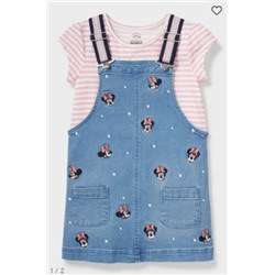 Minnie Maus - Set - Kleid und Kurzarmshirt