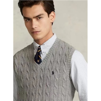 Повседневный трикотажный жилет RALPH LAURE*N ОРИГИНАЛ!