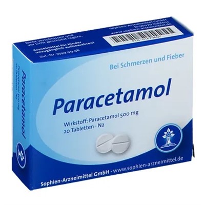 Paracetamol Sophien 500 Tabletten