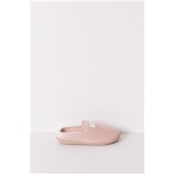 Zapatillas casa velour rosa