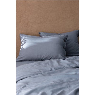 Songe King Size %100 Pamuk Chambre Nevresim Takımı - Koyu Mavi