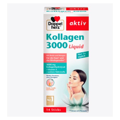 Kollagen 3.000 Liquid Sticks 14 St., 140 ml