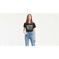 Two Horse Bubble Graphic Tee Shirt