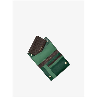 MICHAEL MICHAEL KORS Medium Logo Slim Wallet