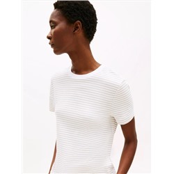 Drapey Smooth Cotton T-Shirt