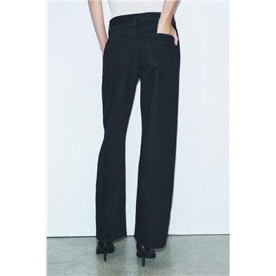 ZW COLLECTION LOOSE FIT MID-RISE JEANS