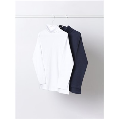 PACK OF 2 ROLL NECK T-SHIRTS