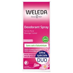 Weleda Hagebutten-Deodorant Pack von 2 x 100 ml