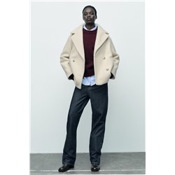 SEMI-LONG BOUCLÉ COAT