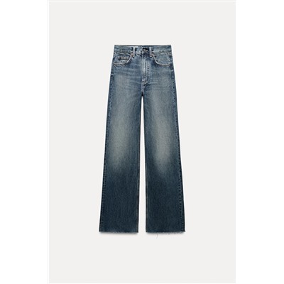 TRF WIDE-LEG HIGH-WAIST FULL LENGTH JEANS