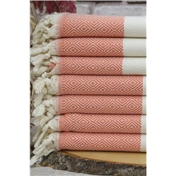 Fabric Box, %100 Doğal Pamuk Elmas Peştemal Banyo Havlusu Türk Havlusu Hamam Plaj Havlusu